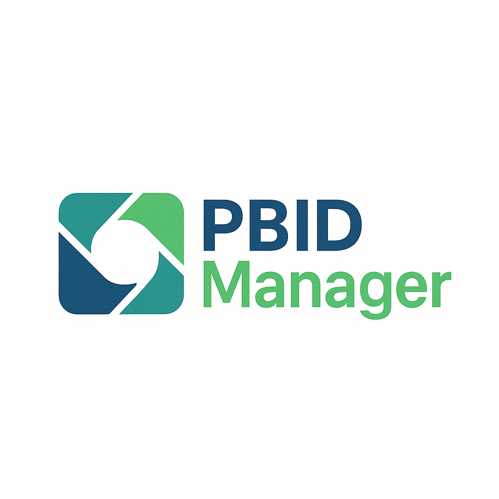 PBID Manager Business Improvement District CRM Software Solution Logo